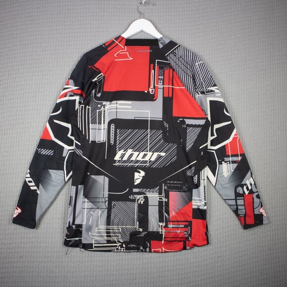 Thor Racewear Thrashed Racing Biker Jersey Top - Picture 2 of 8
